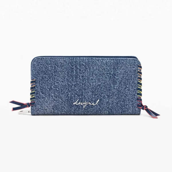 Desigual γυναικείο πορτοφόλι denim 
