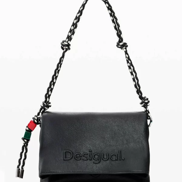 Desigual γυναικεία τσάντα ώμου με εφέ δέρματος 