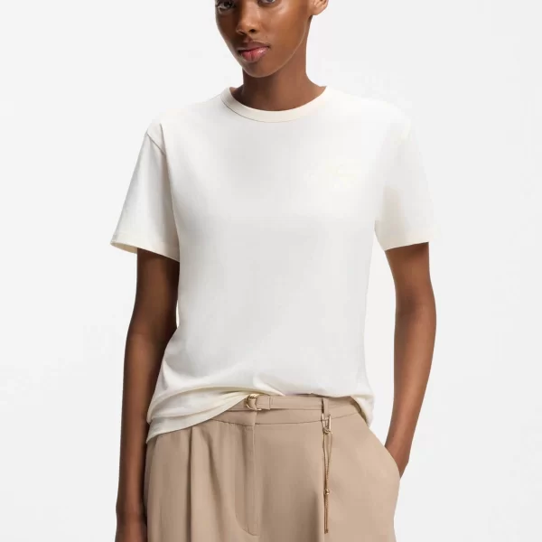 Hugo Boss γυναικείο Τ-shirt μονόχρωμο 