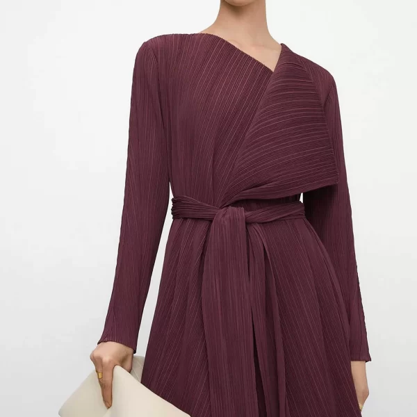 ADOLFO DOMINGUEZ Adolfo Domínguez γυναικείο jacket με τσαλακωμένη όψη - 236021388 Μοβ