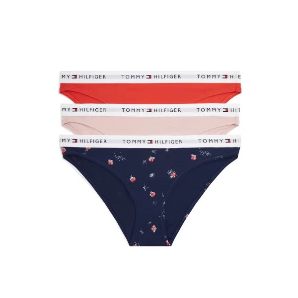 Tommy Hilfiger Σετ 3 τεμάχια Σλιπ Βαμβακερά