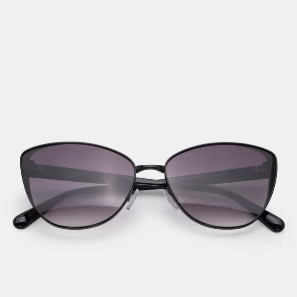 Luigi Γυαλιά Ηλίου Cat-Eye - Μαύρο