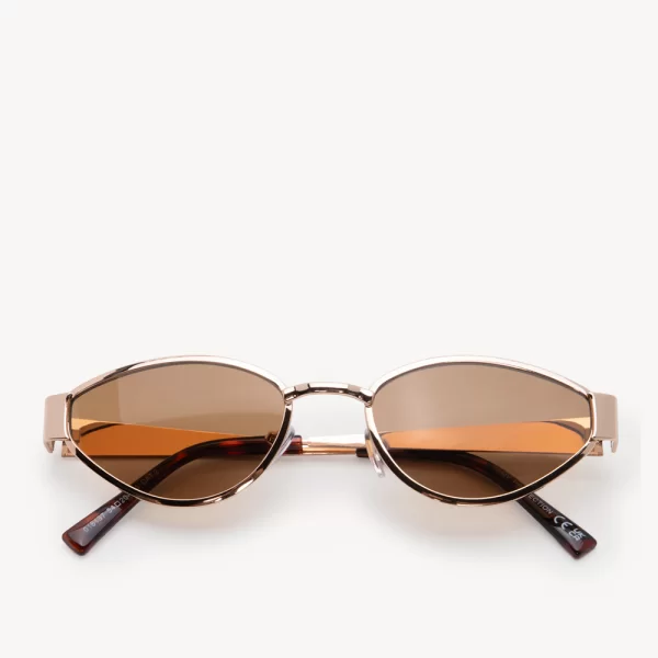 Γυαλιά Ηλίου Oval - Καφέ