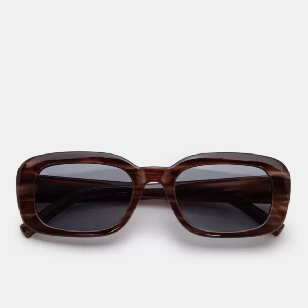 Γυαλία Ηλιού Rectangle - Καφέ