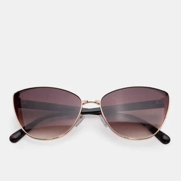Γυαλιά Ηλίου Cat-Eye - Καφέ