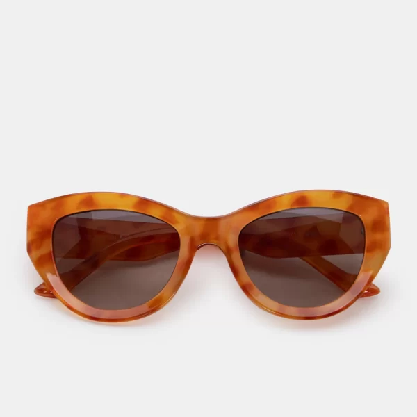 Γυαλιά Ηλίου Cat-Eye - Κάμελ