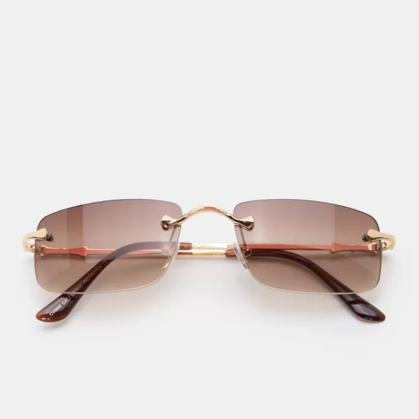 Γυαλιά Ηλίου Rimless - Καφέ