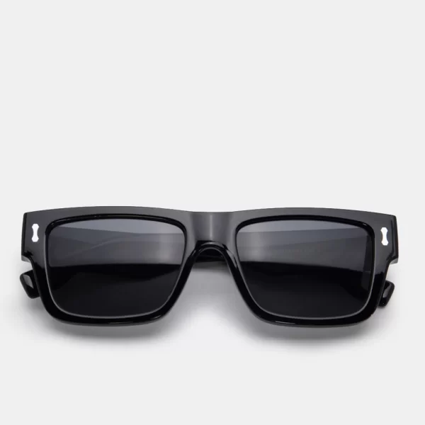 Luigi Γυαλία Ηλιού Rectangle - Μαύρο