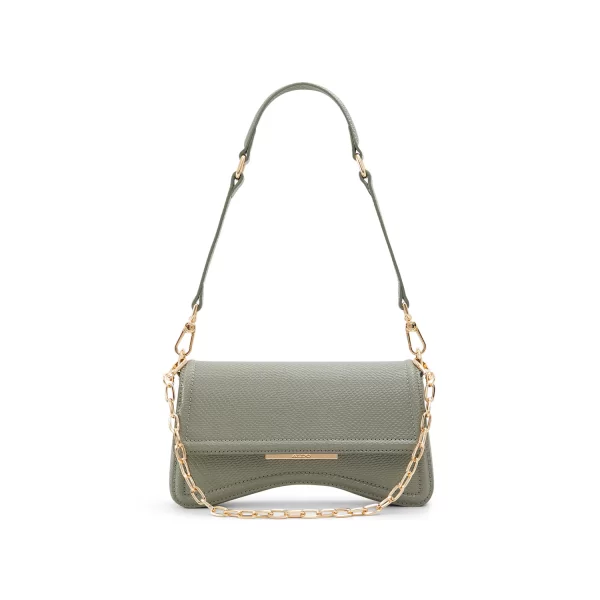 Χακί τσάντα ώμου ANIA