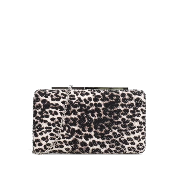 Migato Λεοπάρ clutch τσαντάκι