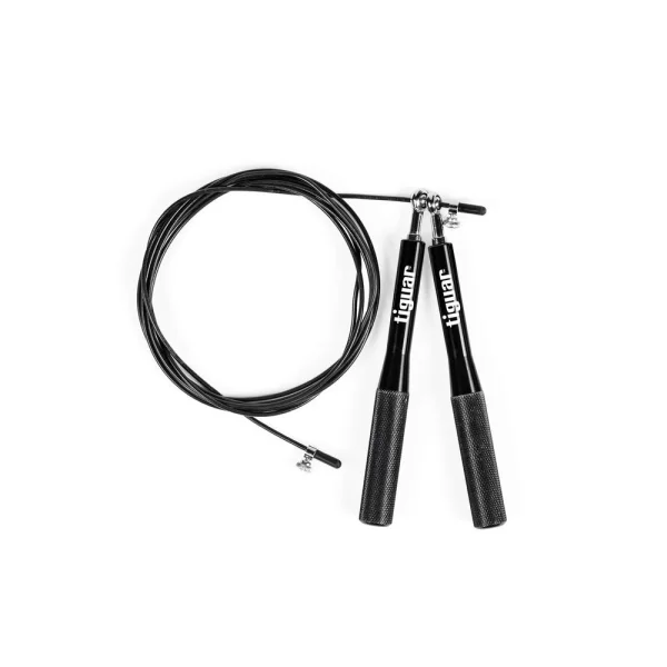 Tiguar Tiguar Pro TI-SPRO01 Σχοινάκι Ταχύτητας 3m Μαύρο με Ρυθμιζόμενο Μήκος