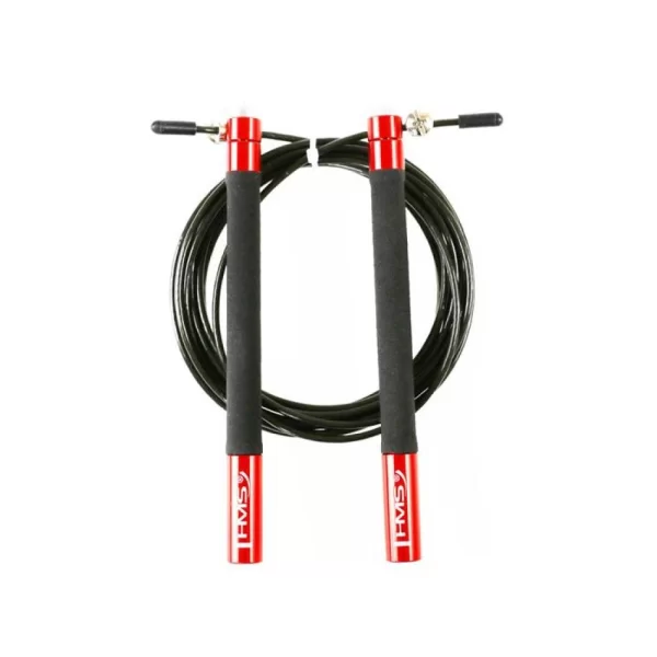 HMS HMS SK54 Σχοινάκι Ταχύτητας 1.94m Μαύρο με Ρυθμιζόμενο Μήκος