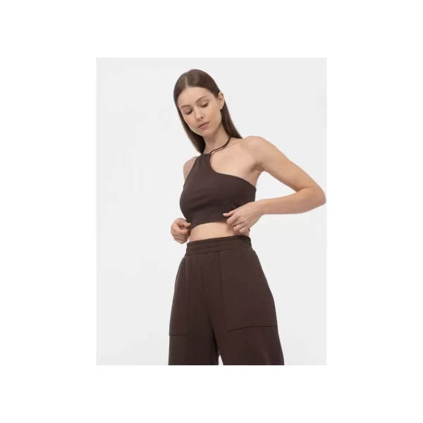 4F Women's asymmetrical oneshoulder crop top 4F