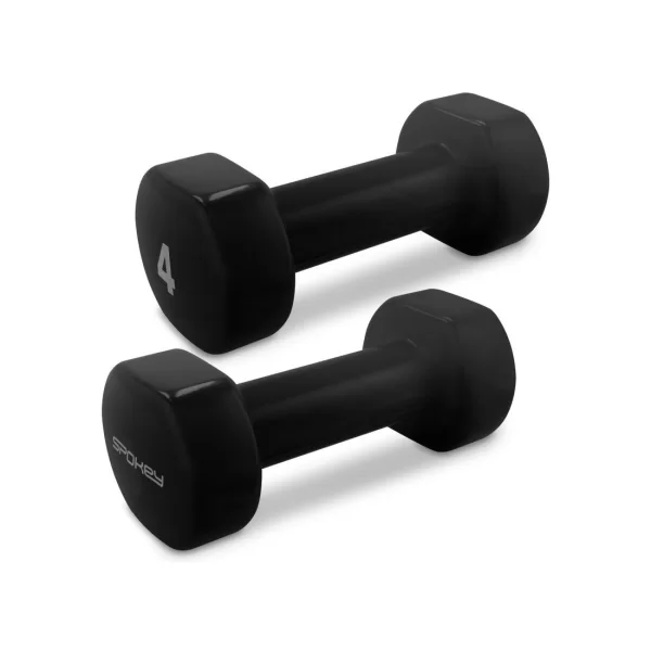 Spokey Vinyl dumbbells 2x4kg Spokey Shape SPK943106
