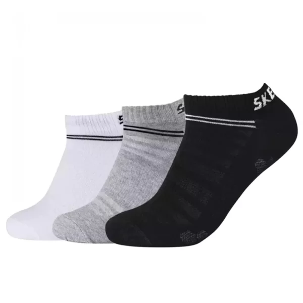 Skechers Skechers 3PPK Mesh Ventilation Socks SK430229996