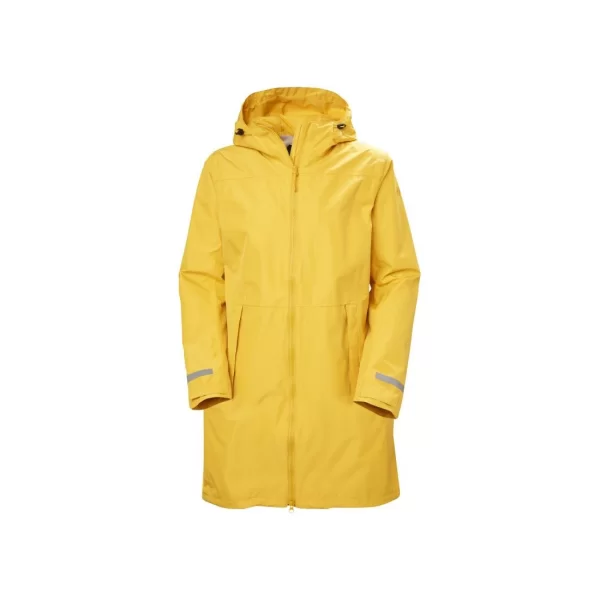 Helly Hansen Helly Hansen Μακρύ Γυναικείο Μπουφάν Παρκά για Άνοιξη/Φθινόπωρο Κίτρινο 53097 344