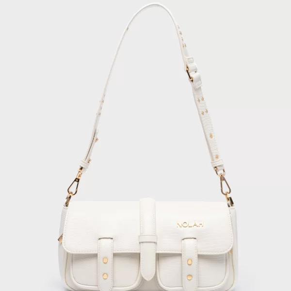 Nolah NOLAH ΓΥΝΑΙΚΕΙΑ ΤΣΑΝΤΑ STEPHANIE CREAM LIGHT GOLD