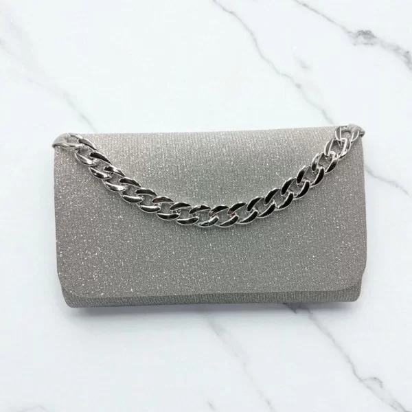 Jessica ΤΣΑΝΤΑΚΙ ΒΡΑΔΙΝΟ ΓΥΝΑΙΚΕΙΟ ΑΣΗΜΙ ΜΕ GLITTER