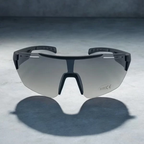 DASOON VISION ΓΥΑΛΙΑ ΗΛΙΟΥ ΣΕ ΣΤΥΛ WRAPAROUND ΜΑΥΡΟ ΜΕ ΠΡΑΣΙΝΟ DEGRADE ΦΑΚΟ