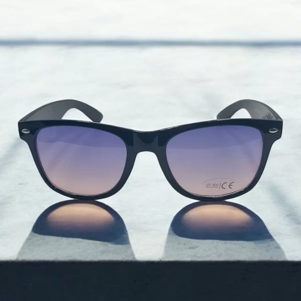 DASOON VISION ΓΥΑΛΙΑ ΗΛΙΟΥ ΜΑΥΡΟ ΗΜΙΔΙΑΦΑΝΟ ΦΑΚΟ ΜΩΒ