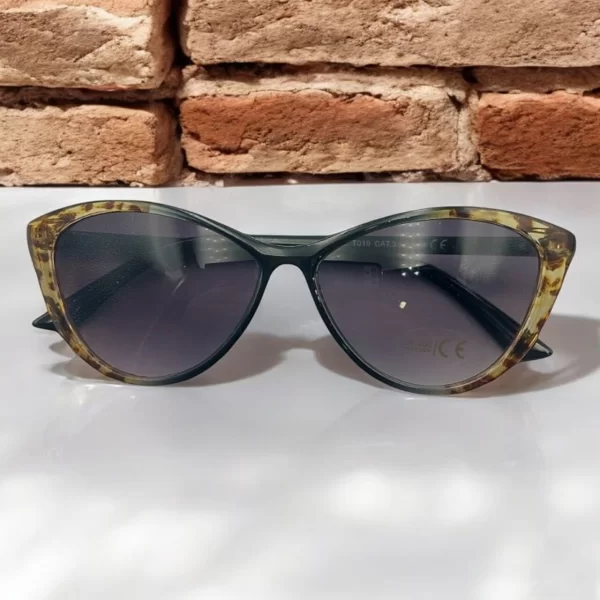 DASOON VISION ΓΥΑΛΙΑ ΗΛΙΟΥ CAT EYE ΜΑΥΡΟ ΤΙΓΡΕ ΤΕΛΕΙΩΜΑ
