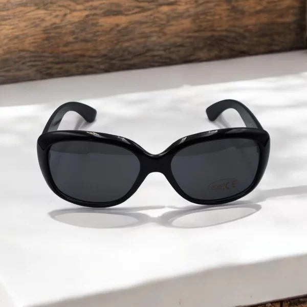 DASOON VISION ΓΥΑΛΙΑ ΗΛΙΟΥ ΣΤΥΛ RECTANGULAR ΜΑΥΡΟ ΜΕ ΓΚΡΙ ΦΑΚΟ