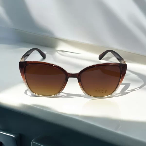 YIMEI ΓΥΑΛΙΑ ΗΛΙΟΥ CLUBMASTER STYLE ΚΑΦΕ ΜΕ ΚΑΦΕ ΦΑΚΟ