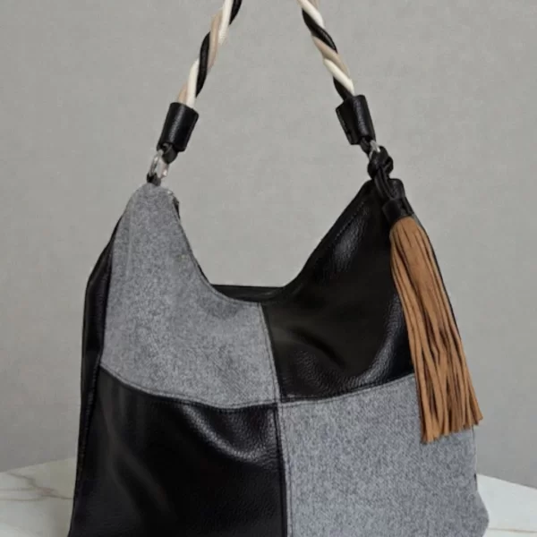 MAX FLY ΓΥΝΑΙΚΕΙΑ ΤΣΑΝΤΑ ΩΜΟΥ ΚΑΙ ΧΙΑΣΤΙ ΣΕ ΜΑΥΡΟ ΧΡΩΜΑ