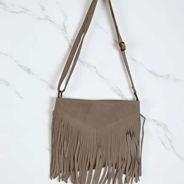 VERA PELLE ΤΣΑΝΤΑ ΩΜΟΥ ΔΕΡΜΑΤΙΝΗ ΜΕ ΚΡΟΣΙΑ ΜΠΕΖ KALYMNOS