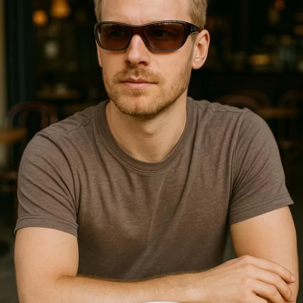 DASOON VISION ΓΥΑΛΙΑ ΗΛΙΟΥ SPORT STYLE ΚΑΦΕ ΜΕ ΚΑΦΕ ΦΑΚΟ