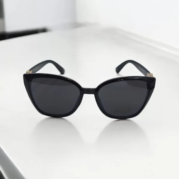 YIMEI ΓΥΑΛΙΑ ΗΛΙΟΥ CLUBMASTER STYLE ΜΑΥΡΟ ΜΕ ΜΑΥΡΟ ΦΑΚΟ