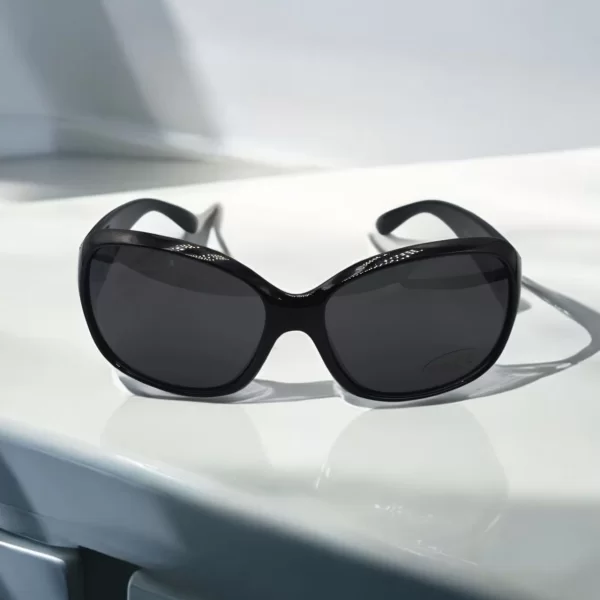 DASOON VISION ΓΥΑΛΙΑ ΗΛΙΟΥ ΣΤΥΛ RECTANGULAR ΜΑΥΡΟ ΜΕ ΜΑΥΡΟ ΦΑΚΟ