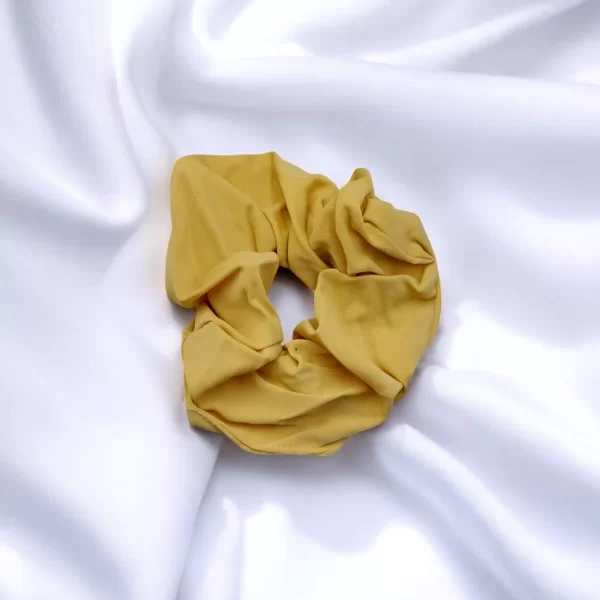 OEM ΛΑΣΤΙΧΑΚΙ ΜΑΛΛΙΩΝ SCRUNCHIE ΜΟΝΟΧΡΩΜΟ ΠΟΡΤΟΚΑΛΙ