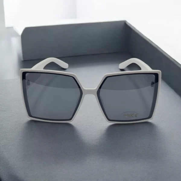 DASOON VISION ΓΥΑΛΙΑ ΗΛΙΟΥ ΤΕΤΡΑΓΩΝΑ ΜΕ ΛΕΥΚΟ ΣΚΕΛΕΤΟ ΚΑΙ ΜΕ ΜΑΥΡΟ ΦΑΚΟ