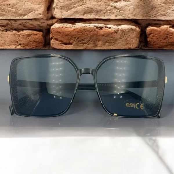 DASOON VISION ΓΥΑΛΙΑ ΗΛΙΟΥ ΤΕΤΡΑΓΩΝΑ ΜΕ ΜΑΥΡΟ ΣΚΕΛΕΤΟ ΚΑΙ ΧΡΥΣΗ ΛΕΠΤΟΜΕΡΕΙΑ