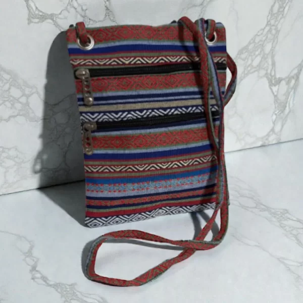 HONESTY ΓΥΝΑΙΚΕΙΑ ΤΣΑΝΤΑ ΧΙΑΣΤΙ BOHO ΥΦΑΣΜΑΤΙΝΗ ΠΟΛΥΧΡΩΜΗ