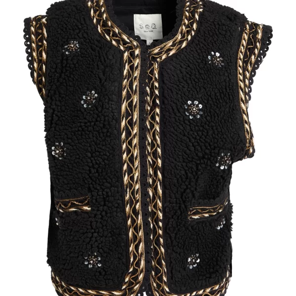  SEA ΠΑΛΤΟ & ΤΖΑΚΕΤ Αμάνικο μπουφάν