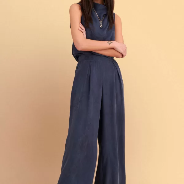  Παντελόνα λυοσέλ με ελαστική μέση - 5206179131636