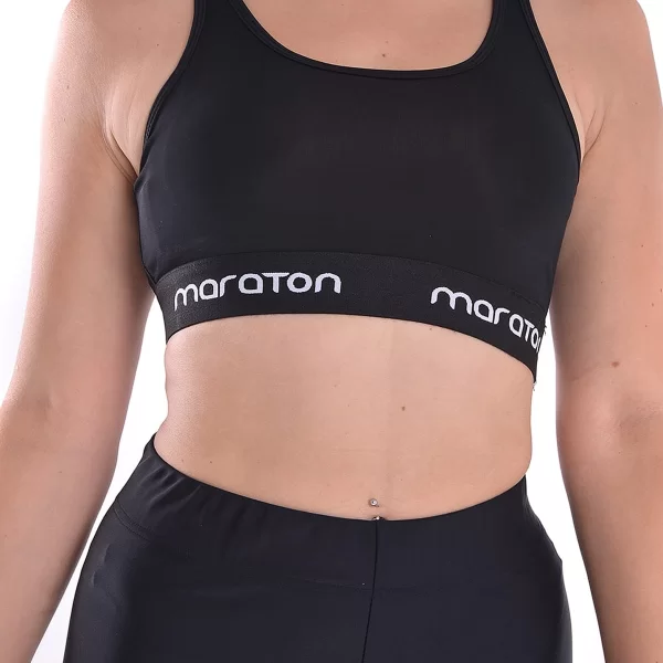 Vactive Γυναικείο αθλητικό μπουστάκι σε μαύρο χρώμα