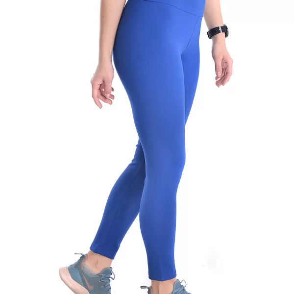 SIXTY DEGREES Γυναικείο κολάν push up σε μπλε ρουά χρώμα