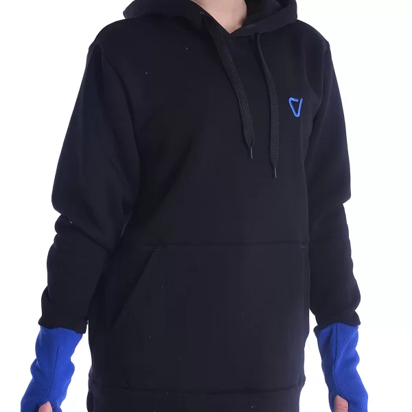 Vactive Γυναικείο loose φούτερ Vactive Basic σε μαύρο χρώμα