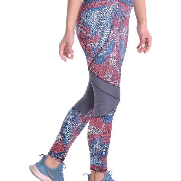 SIXTY DEGREES Γυναικείο κολάν push up σε ethnic style