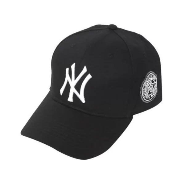 Vactive Καπέλο Jockey βαμβακερό NY σε μαύρο χρώμα