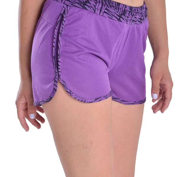 Vactive Γυναικείο σορτσάκι dry run σε μωβ χρώμα