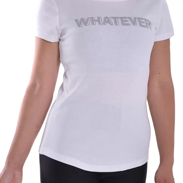 Vactive Γυναικείο κοντομάνικο μπλουζάκι σε λευκό χρώμα