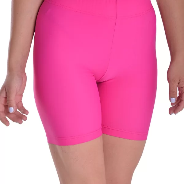 SIXTY DEGREES Ποδηλατικό σορτσάκι mat metallic σε φούξια χρώμα