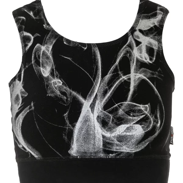Vactive Γυναικείο αθλητικό μπουστάκι σε μαύρο χρώμα με σχέδιο
