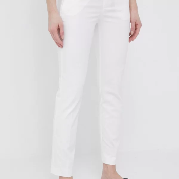 LAUREN RALPH LAUREN Lauren Ralph Lauren παντελόνι γυναικείο με βαμβάκι