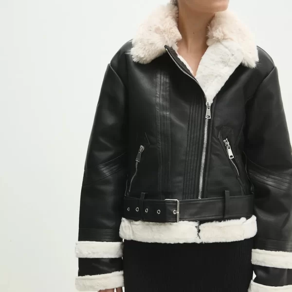 Answear Lab Δερμάτινο μπουφάν Answear.LAB