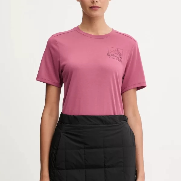 JACK WOLFSKIN Αθλητικό μπλουζάκι Jack Wolfskin Vonnan Graphic